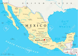 United mexican states (estados unidos mexicanos). Mexico Political Map With Capital Mexico City National Borders Royalty Free Cliparts Vectors And Stock Illustration Image 32371939