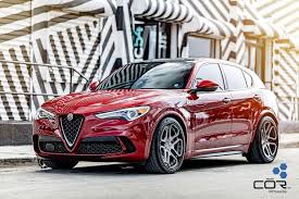 Alfa Romeo Stelvio With Cor Forged Wheels In 22 Alfaromeoclassiccars Coole Autos Autos