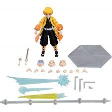 The setting is taisho era. Demon Slayer Kimetsu No Yaiba Figurine Figma Zenitsu Agatsuma Dx Edition 13 Cm