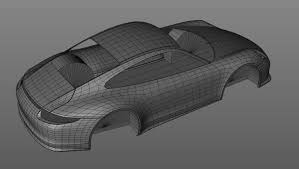 Andrej Stefancik Almost Finished Base Mesh Car 3d Model Car Model 3d Modeling Tutorial