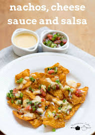 Place the cornstarch and cheese into the saucepan. Homemade Cheese Sauce And Salsa For Nachos