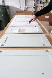 Hand Painting Or Spraying Cabinets What Is Better Best Cabinet Paint Painting Cabinets Spray Kitchen Cabinets