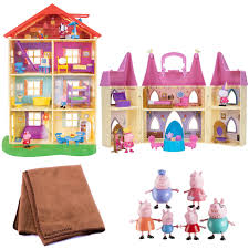 This peppa pig family house wallpaper will look amazing in bedrooms, living rooms, bathrooms, dining rooms and hallways. Peppa Pig Princess Castle Playset Peppa Pig Light And Sounds Family Home And 6 Piece Peppa Pig Family Figures Bundle With Cleaning Cloth Buy Online In Solomon Islands At Solomon Desertcart Com Productid 51452621