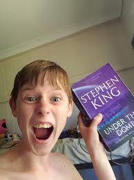 another stephen king parcel today 😍 3 first editions 😍 under the dome  isn't a first edition but omg that's a big book 😂