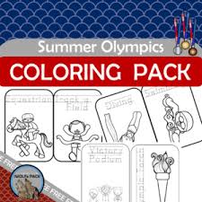 They too can represent the united states in the summer olympics. Summer Olympics Coloring Pack The Wolfe Pack Reviews Resources Suggestions Quick Simple Homeschool Support