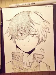 Junge Schwarz Weiss Bleistift Skizze Anime Zeichnung Ideen Holztisch Anime Bleistift Ideen Junge Schwarz Skizze Zeic Skizzen Zeichnungen Ideen Zeichnung