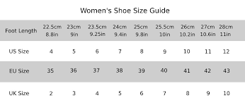 womens shoe size guide empress australia