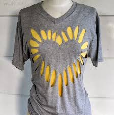 Wobisobi Heart Cut Out Shirt Diy