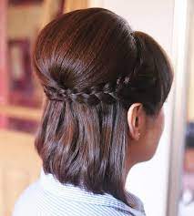 And along with these fabulous short hairstyles for weddings, you need to see some of the latest hair accessories for brides and guests, too! Braided Updos For Short Hair Braids For Short Hair Short Hair Updo Wedding Guest Hairstyles