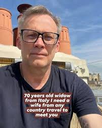 I am 70 years old from Italy, I live alone, I am a widow. I am ready to  travel to any country if you accept me. ❤️