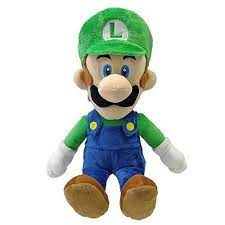 Super Mario 16 Inch Large Luigi Plush Entertainment Earth Mario And Luigi Luigi Super Mario Plush
