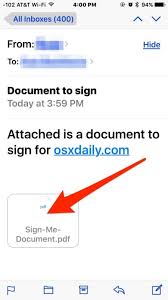 How To Sign Documents On Iphone Ipad From Email Quickly Ipad Ios Documents Mac Tips