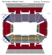 40 abiding gonzaga mccarthey athletic center seating chart