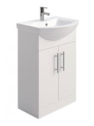 Make the most of your storage space and create an organised and functional room, with our range of bathroom sink cabinets and units. Blanco 55cm Vanity Unit Basin