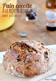 Alter Gusto Pain Cocotte A La Biere Olives Sans Petrissage