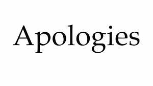 How To Pronounce Apologies Youtube