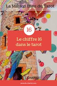 Chiffre 16 La Maison Dieu Le Symbolisme Des Chiffres Dans Le Tarot Tarot Tarot Carte Tarot De Marseille