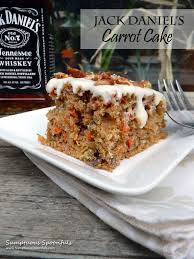 Jack Daniel S Carrot Cake W Heavenly Frosting Sumptuous Spoonfuls Recipe Boozy Desserts Savoury Cake Just Desserts