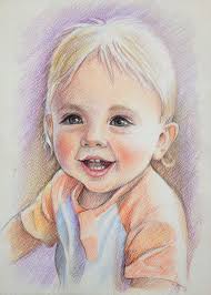 8x12 Custom Portraits Baby Portrait Gift Illustration Artist Pencil Portrait Drawing Art Ar Portrait Drawing Drawings Cool Art Drawings