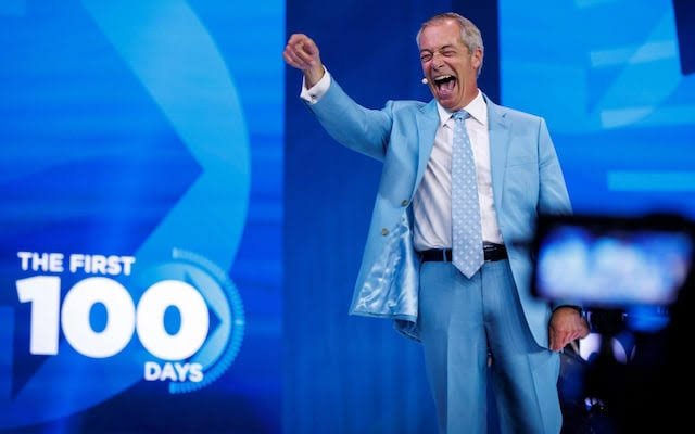 Reform admits it will take five years for Farage to fix UK borders