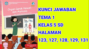 Kunci jawaban pada artikel ini digunakan sebagai panduan dan pembanding oleh orang tua untuk mengoreksi pekerjaan anak. Kunci Jawaban Tema 1 Kelas 5 Sd Halaman 123 127 128 129 131 Youtube