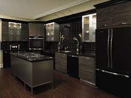 Kitchens appear in a range of styles, from traditional to sleekly minimalist. Black Appliances Kitchen Pictures Explore More About Design Black Appliances Kitchen Kitchen Cabinets With Black Appliances Grey Kitchen Cupboards