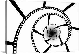 Film Strip Spiral In 2021 Film Strip Bathroom Art Film