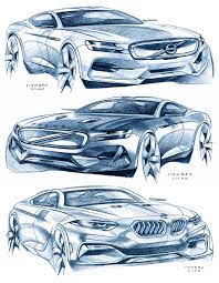 car design sketches by hongru zhou car design sketch car design industrial design sketch