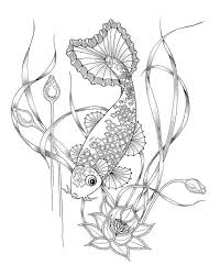 The best collection of koi fish coloring pages for adults. Pin On Coloring Pages