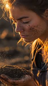 Free Sandy moment captured Image