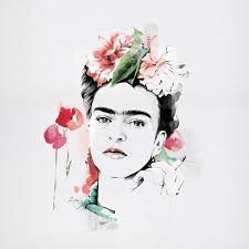 Mes Frida Kahlo On Behance Kahlo Paintings Frida Kahlo Drawing Frida Kahlo Paintings