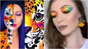 lisa frank inspired makeup looks