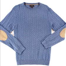Tasso Elba Chevron Shadow Long Sleeve Sweater Nwt Nwt