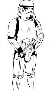 How To Draw A Stormtrooper, Step By Step, Drawing Guide, By Dawn - Dragoart