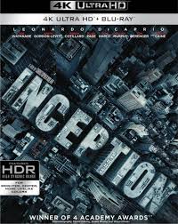 Inception 4k 2010 Uhd Ultra Hd Blu Ray Inception Blu Ray Movies Blu Ray