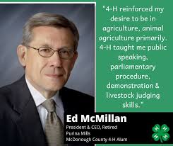 Indiana 4-H is proud to recognize Madison Powell, newly elected member of  National 4-H Council's Young Alumni Advisory Committee! Madison is an  outstanding young alumna of 4-H and will serve a 3-year