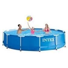 Intex Prism Frame Pool Gray Target Above Ground Swimming Pools In Ground Pools Backyard Pool Parties