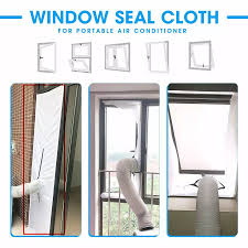 Small rooms need small portable air conditioners. Warmtoo Portable Air Conditioner Window Air Vent Seal Lock Cloth Plate Air Outlet Pipe Tube Hose Window Sliding Door Sealing Kit Air Conditioner Covers Aliexpress