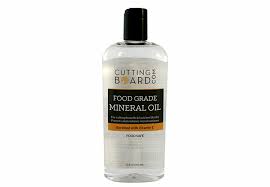 This oil looks like odorless and colorless liquid. Food Grade Mineral Oil For Cutting Boards And Butcher Blocks