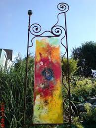 ➨ mehr eine normale glasscheibe weist eine natürliche grünfärbung auf, die durch den eisengehalt im glas. 20 Glasfusing Garten Ideen Glasfusing Schmelzglas Glasmalerei Kunst