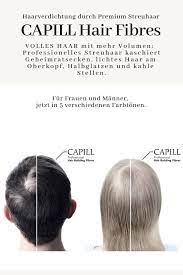 volles haar mit mehr volumen capill hair fibres professionelles streuhaar kaschiert geheimratsecken lichtes haar am oberkopf schutthaar volleres haar haare