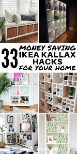 The Ikea Kallax Bookcase Is Such A Versatile Piece Of Furniture And Great For Ikea Hacks It Is One Of Ikea Mos Kallax Ikea Ikea Kallax Hack Ikea Storage Cubes