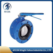 DN50 2 Inch Double Acting Spring Return Wafer Type ...