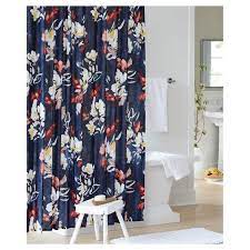 Some of our most popular colours include yellow, orange, ochre, blue, green and pink. Pinspiration Big Bold Floral Decor Apartminty Printed Shower Curtain Curtains Pretty Shower Curtains