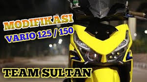 Dengan mendekorasi tampilan modifikasi vario 125, maka modifikasi vario 125 akan menjadi semakin unik dan. Playtube Pk Ultimate Video Sharing Website