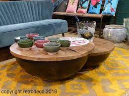 table basse ronde et rangement metal et bois chehoma 25011 table basse ronde rangement metal table basse