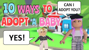 Check spelling or type a new query. 10 Ways To Adopt A Baby Roleplay Adopt Me Roblox Youtube