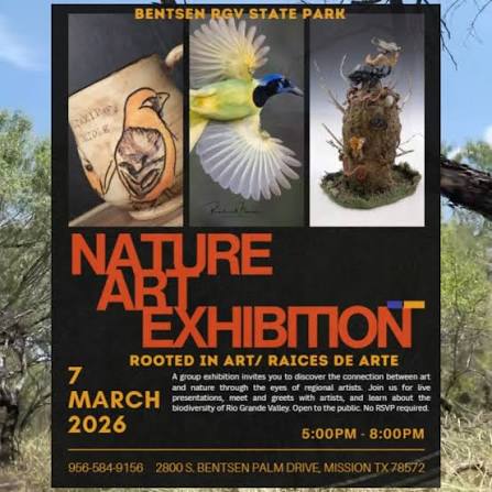 🌱ROOTED IN NATURE | RAICES DE ARTE🌱, 📆 Sunday, August 10, 2025, 🕗  9:00am - 11:00am, 📍2800 S. Bentsen Palm Drive Mission, TX 78572 (Exhibit  Hall), Join us for a special Nature Art Exhibition that ...