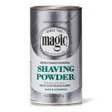 What is magic shave powder it's a powder used to remove unwanted hair without using a razor. Magic Skin Conditioning Shaving Powder By Soft Sheen Carlson Men S Grooming Products Sally Beauty