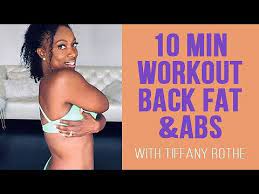 Tiffany and we went out after the race to a restaurant for something to eat. 10 Min Workout For Back Fat Abs With Tiffany Rothe Youtube